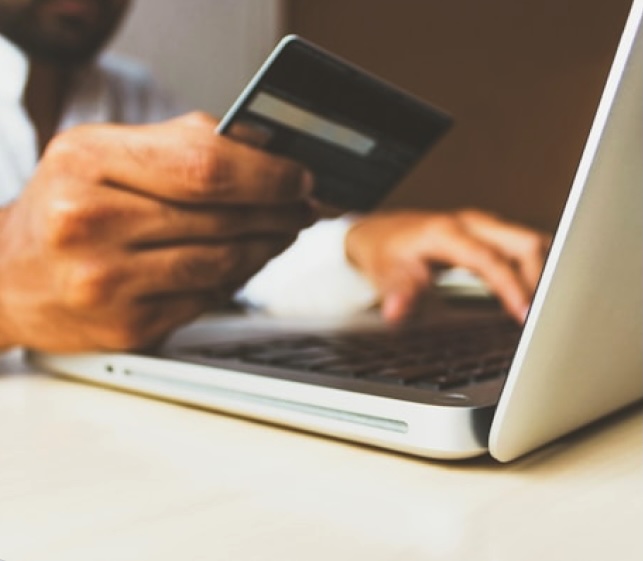 A donor making a donation