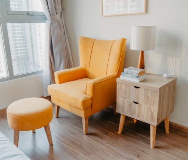 Furniture being donated